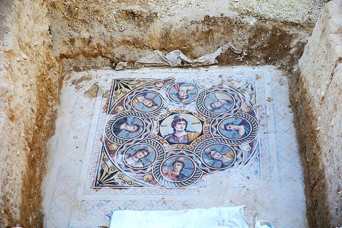 Ancient Greek mosaics discovered in Southern Turkey