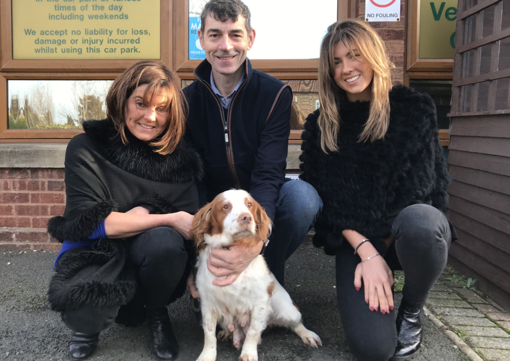 Family reunited with stolen dog at Norfolk vets after six years | Eastern Daily Press