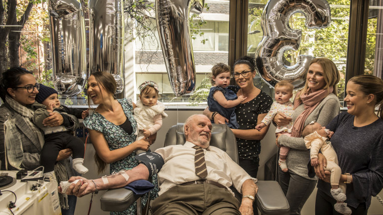 Final donation for man whose blood helped save 2.4 million babies