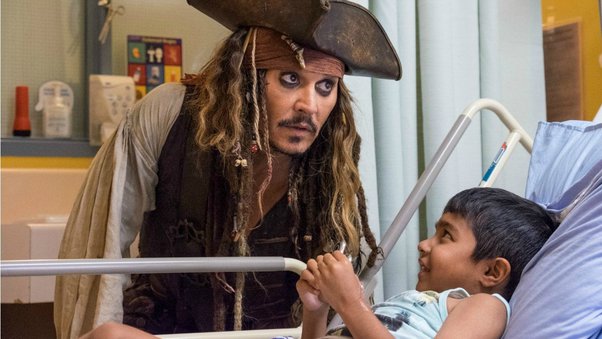 Why does Johnny Depp visit children's hospitals so often? - Quora