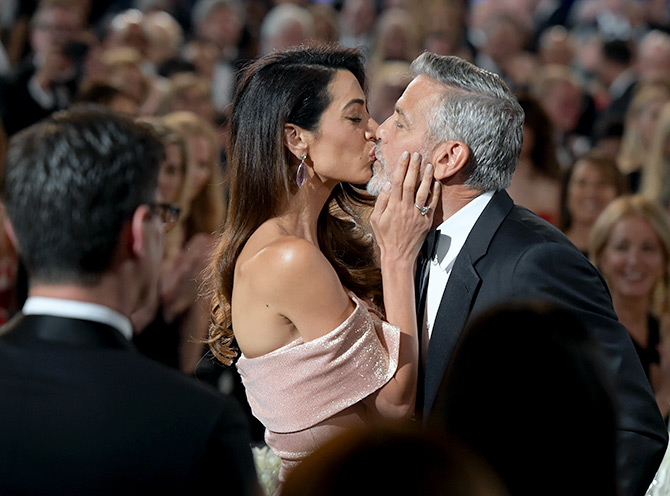 Amal Clooney: 'His smile makes me melt every time' - Rediff.com Get Ahead