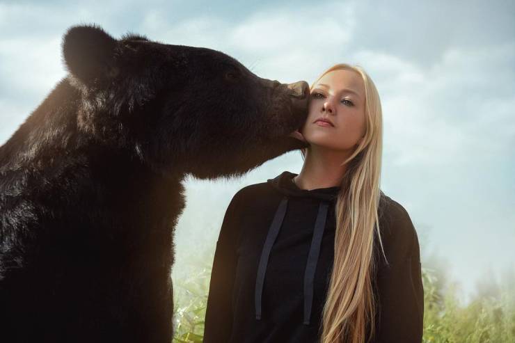 Nothing To See Here, Just A Pet Bear…
