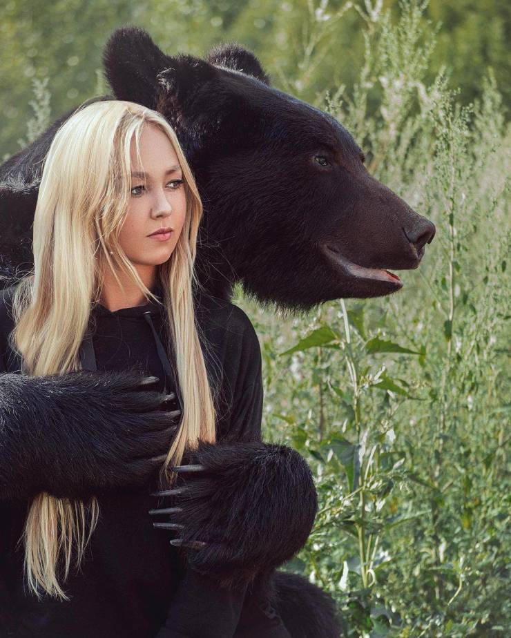Nothing To See Here, Just A Pet Bear…