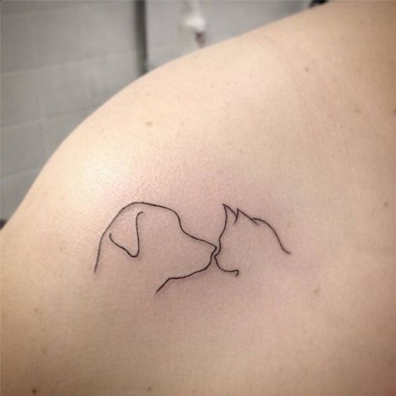 24 Creative Pet Inspired Tattoo Every Animal Lover Will Fall In Love With. #8 Is The Best Ever.