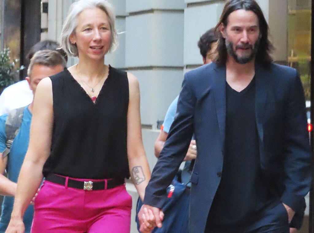 Keanu Reeves & Alexandra Grant Hold Hands During Rare NYC Outing - E! Online