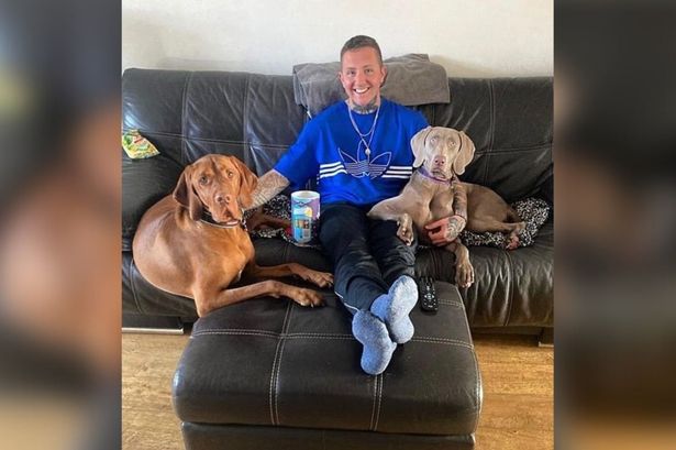 Rambo and her owner, Jaxon, are facing a £20,000 vet bill
