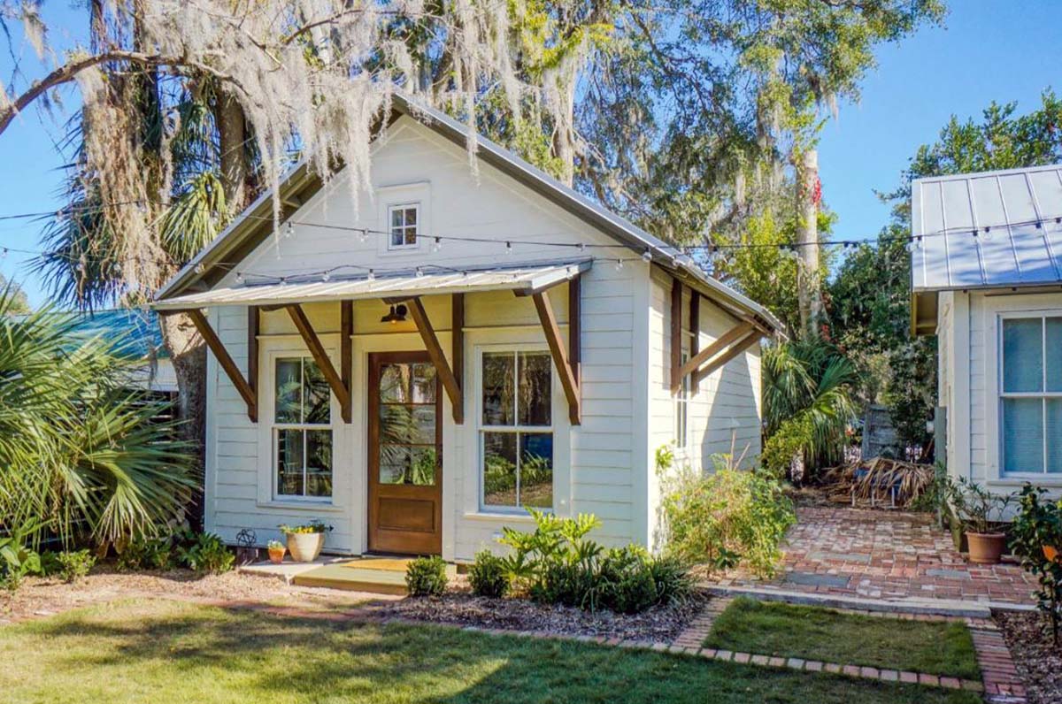 Plan 73931 | Detached Guest House Plan or Tiny House with Photos