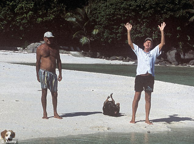 Dappled sunlight filters down through the canopy to the forest floor, the temperature is cooler, and the island's 16,000 trees – mahogany, palm, mango, pawpaw – planted by Grimshaw and Lafortune (left) surround you.