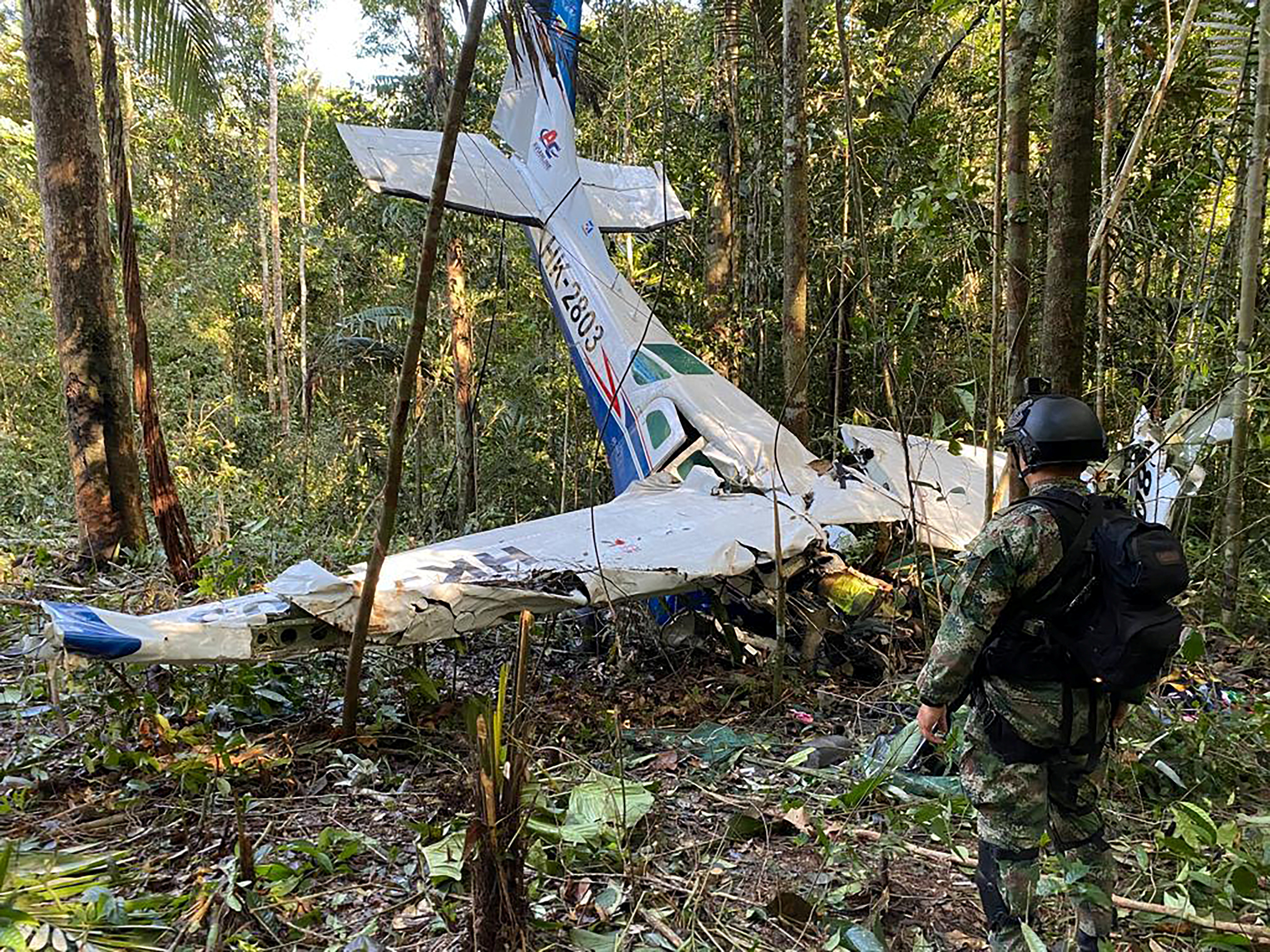 Footprints revive hope for kids missing in Colombian jungle