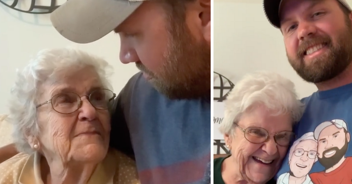 Grandson's viral TikTok account is devoted to heartwarming videos with his  grandmother