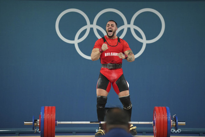 Bulgaria weightlifter wins gold 15 months since a hotel sink fell and  severed an Achilles tendon | Arab News